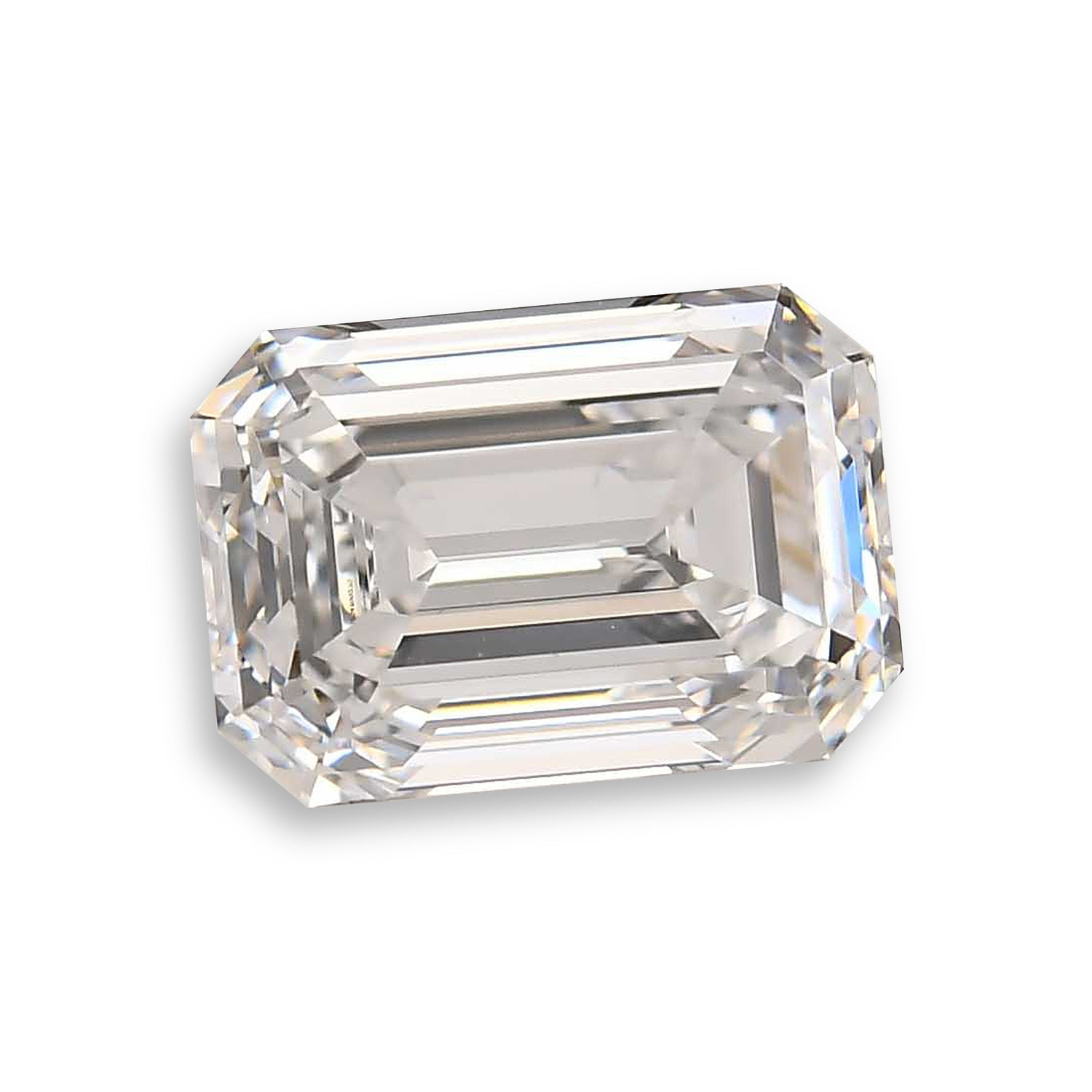 3.11 Carat E Emerald Diamond IF GIA