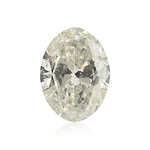 1.01 Carat H Oval Diamond I1 GIA