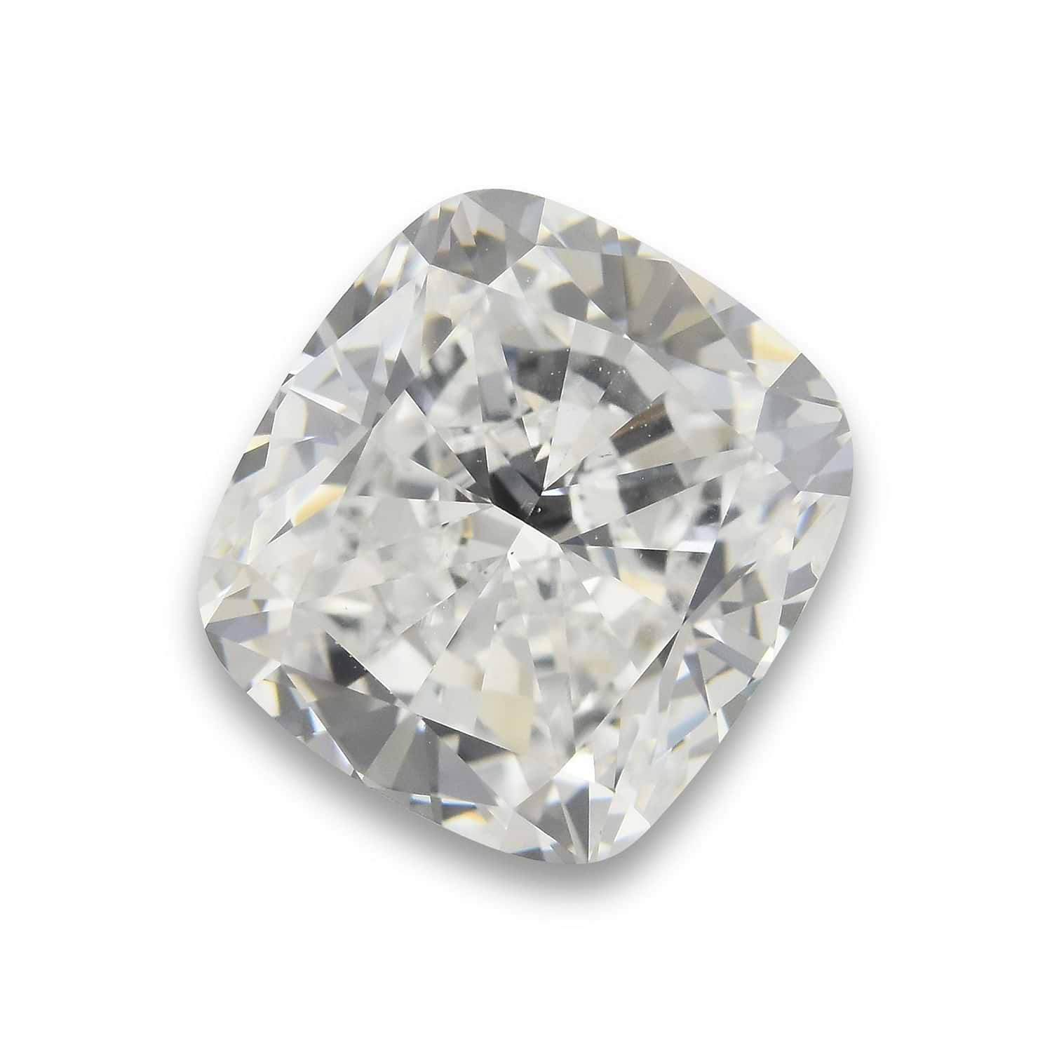 3.31 Carat E Cushion Diamond VS2 GIA