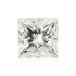 3.73 Carat E Princess Diamond SI1 GIA