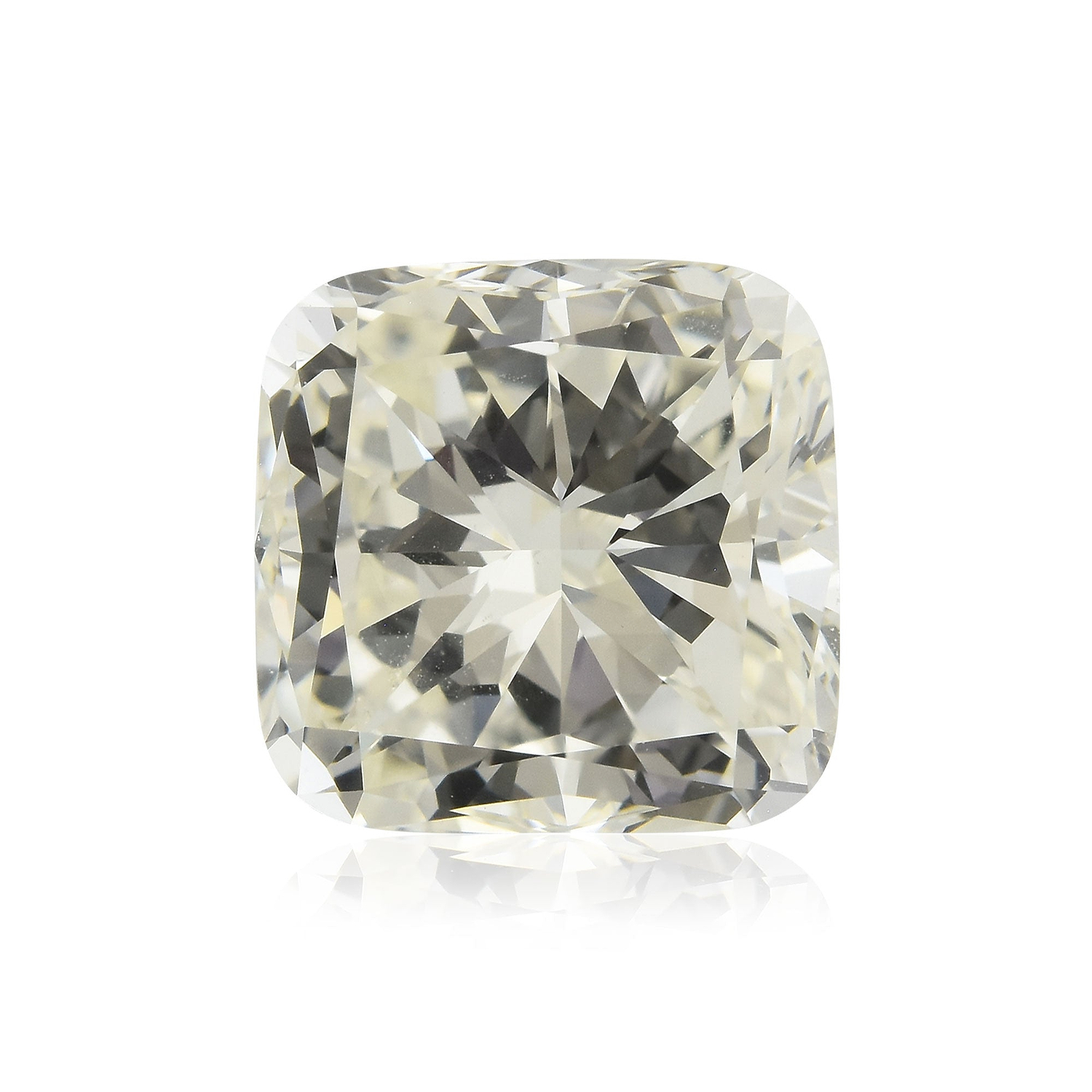 3.21 Carat K Cushion Diamond VVS2 GIA