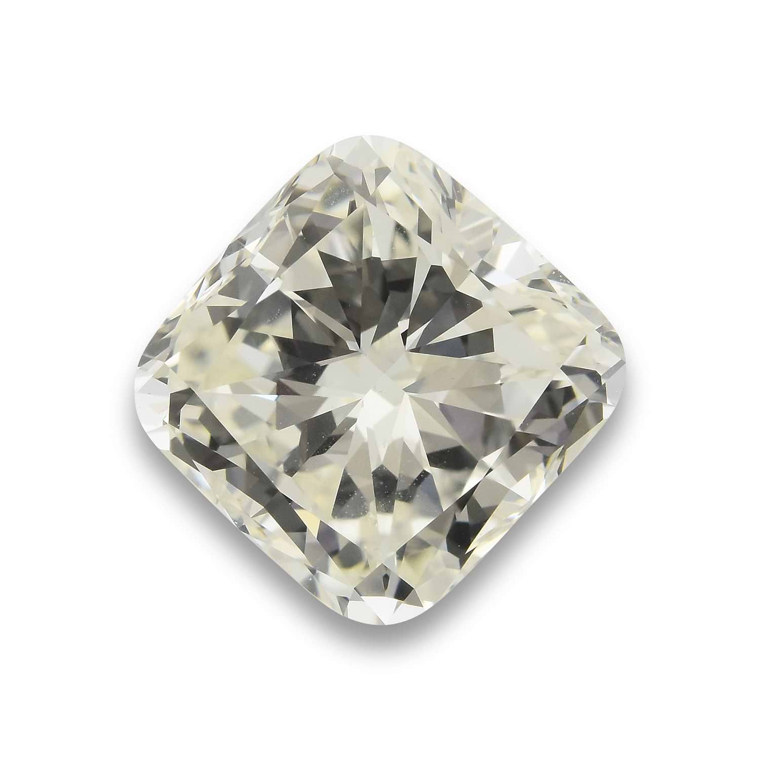 3.21 Carat K Cushion Diamond VVS2 GIA