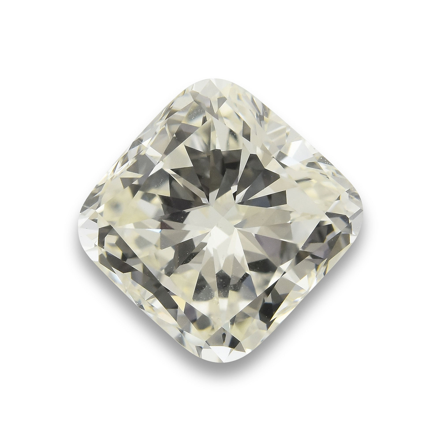 3.21 Carat K Cushion Diamond VVS2 GIA