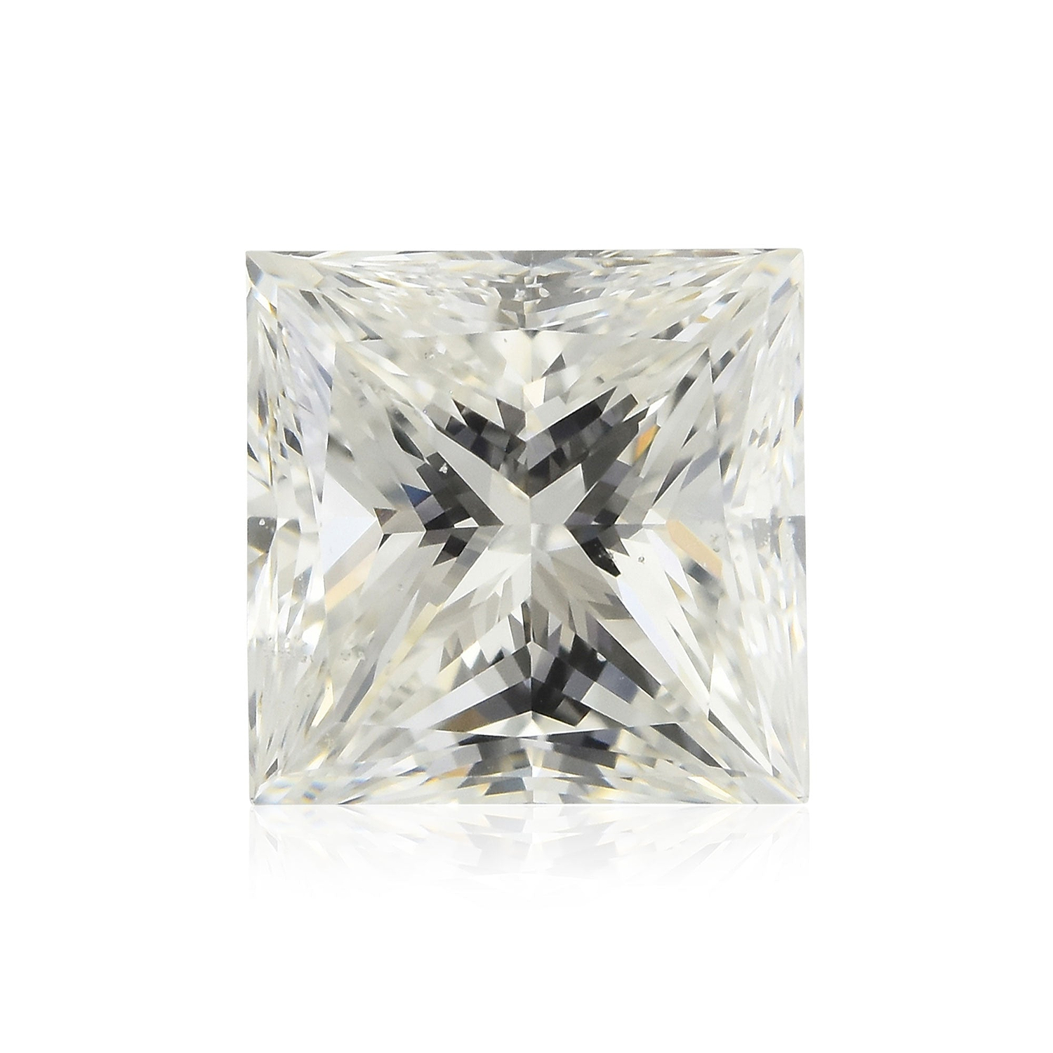 1.72 Carat G Princess Diamond VS2 GIA