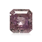 0.50 Carat Fancy Intense Purple Pink Emerald Diamond I2 GIA