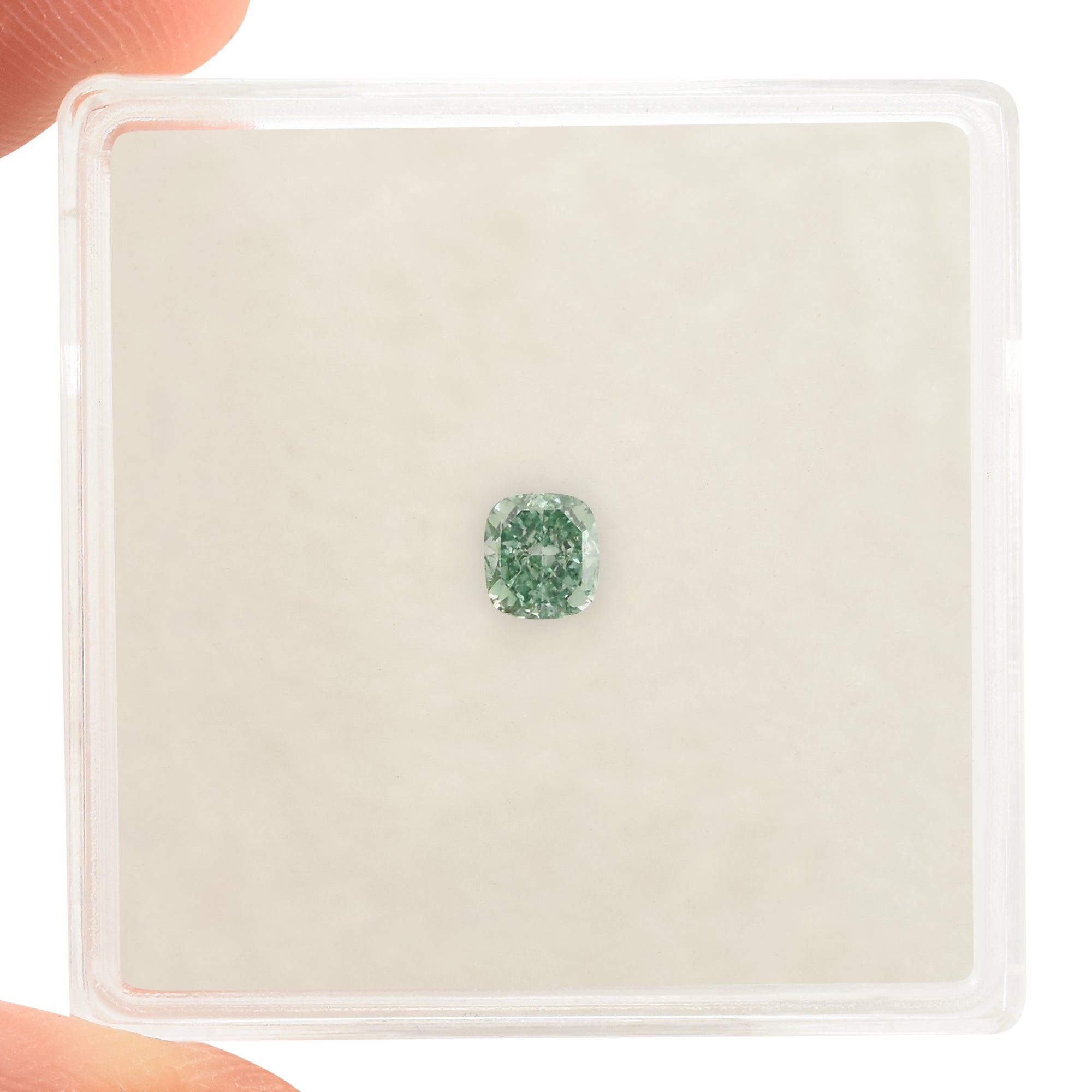 0.35ct FANCY BLUISH GREEN I1 グリーンダイヤモンドルース※GIA