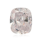0.50 Carat Very Light Pink Cushion Diamond SI1 GIA