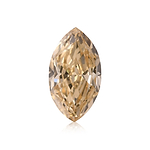 1.10 Carat Fancy Brownish Yellow Marquise Diamond VS2 GIA