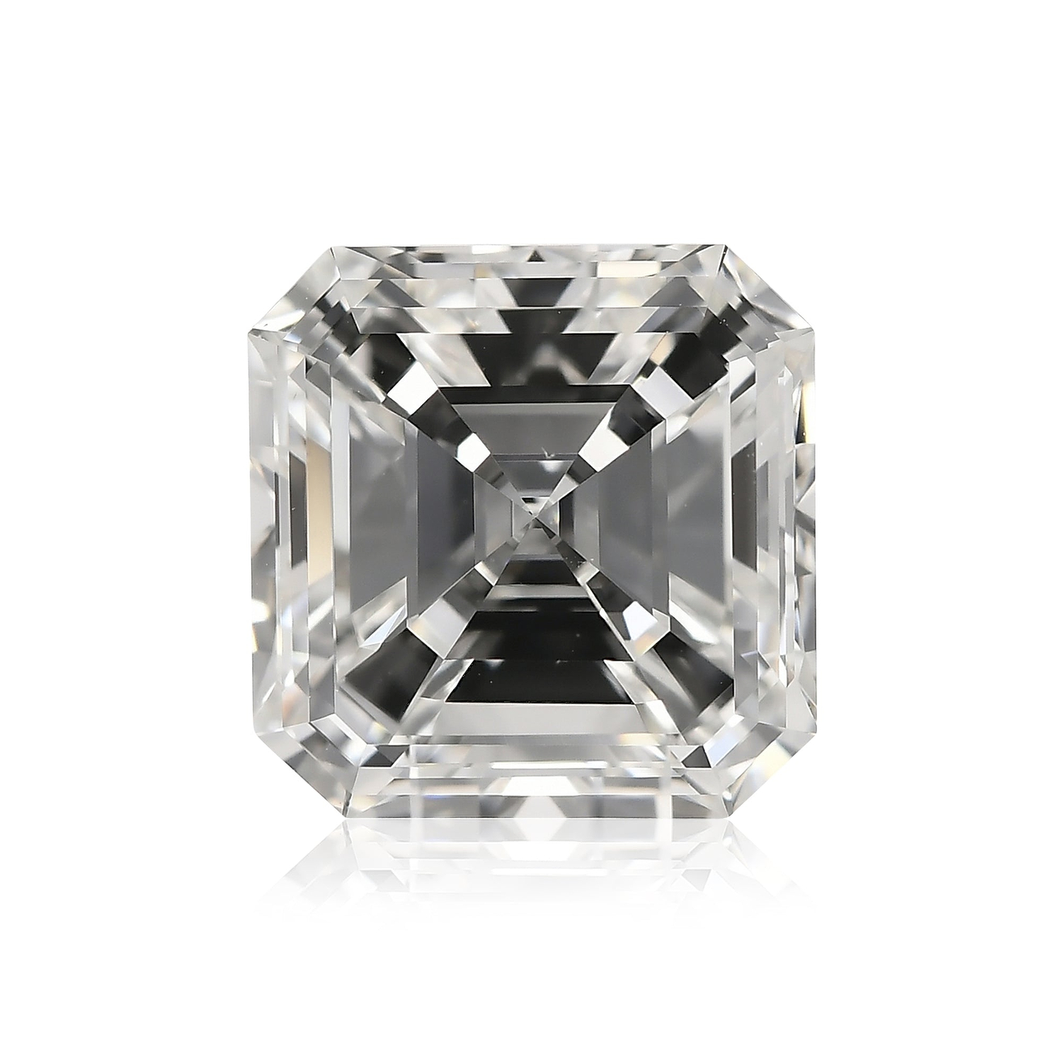 5.02 Carat I Asscher Diamond VS1 GIA