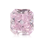 0.27 Carat Fancy Purplish Pink Radiant Diamond SI1 GIA