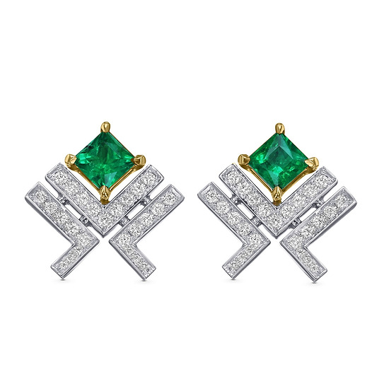LEGACY - Princess Emerald Earrings