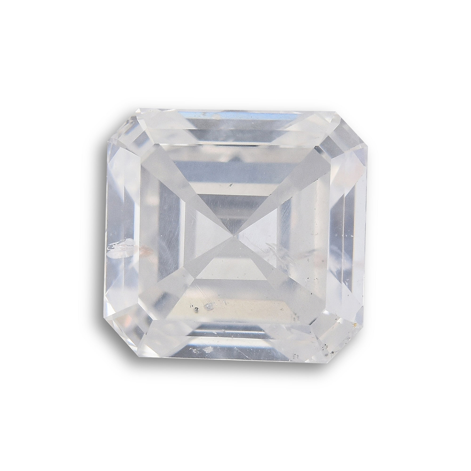 1.01 Carat Fancy White Emerald Diamond SI2 GIA
