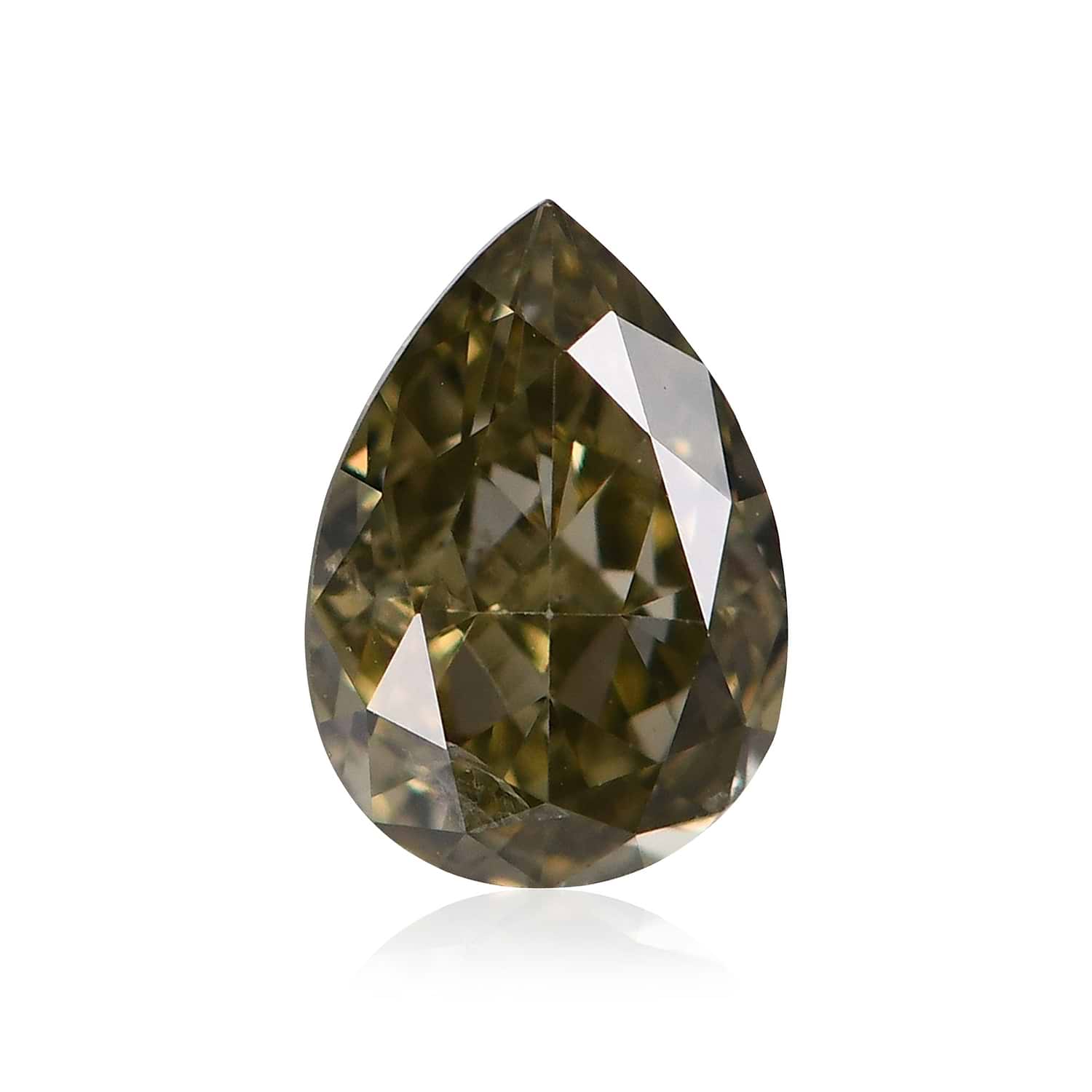 0.36 Carat Chameleon Pear Diamond I1 GIA