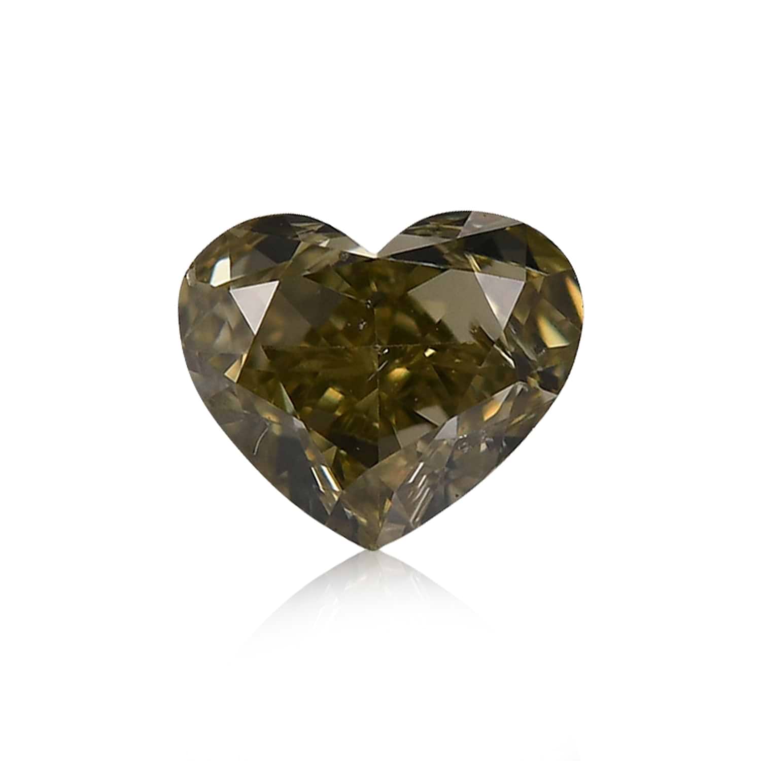 0.31 Carat Chameleon HEART Diamond SI2 GIA