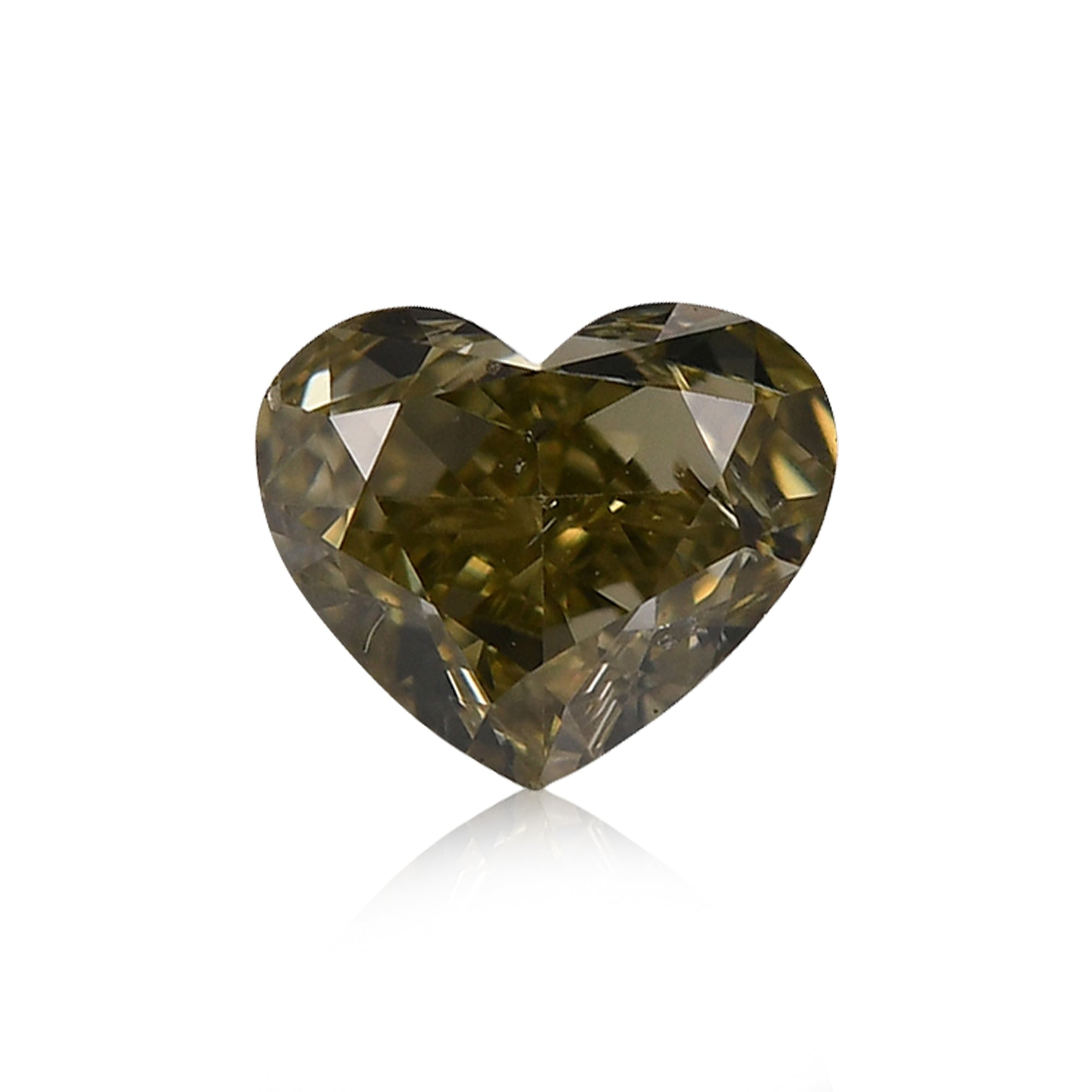 0.31 Carat Chameleon HEART Diamond SI2 GIA