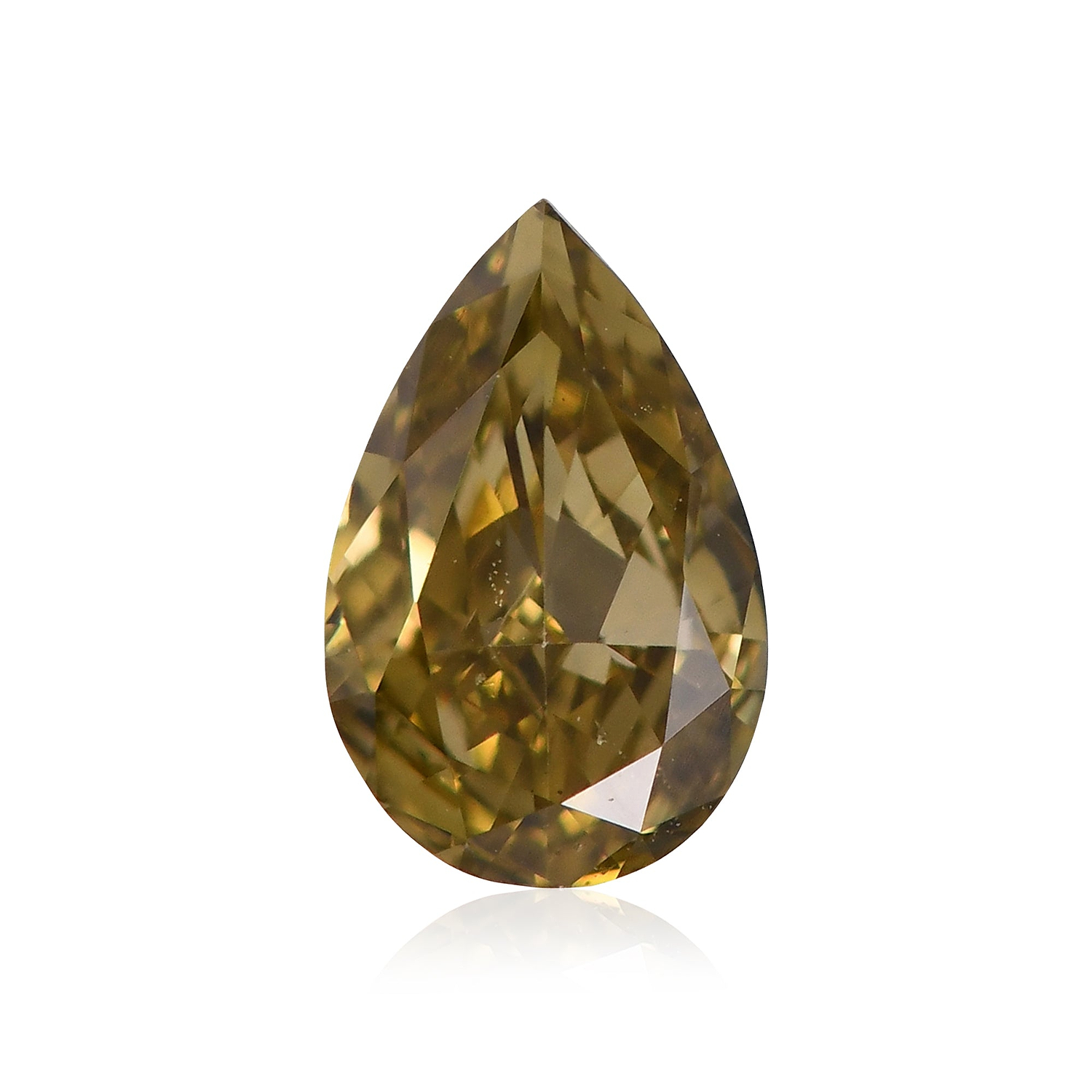 0.38 Carat Chameleon Pear Diamond SI1 GIA