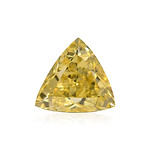 1.01 Carat Fancy Intense Yellow Trilliant Diamond VVS1 GIA