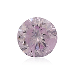 0.25 Carat Fancy Light Purplish Pink Round Brillant Diamond (SI2) GIA