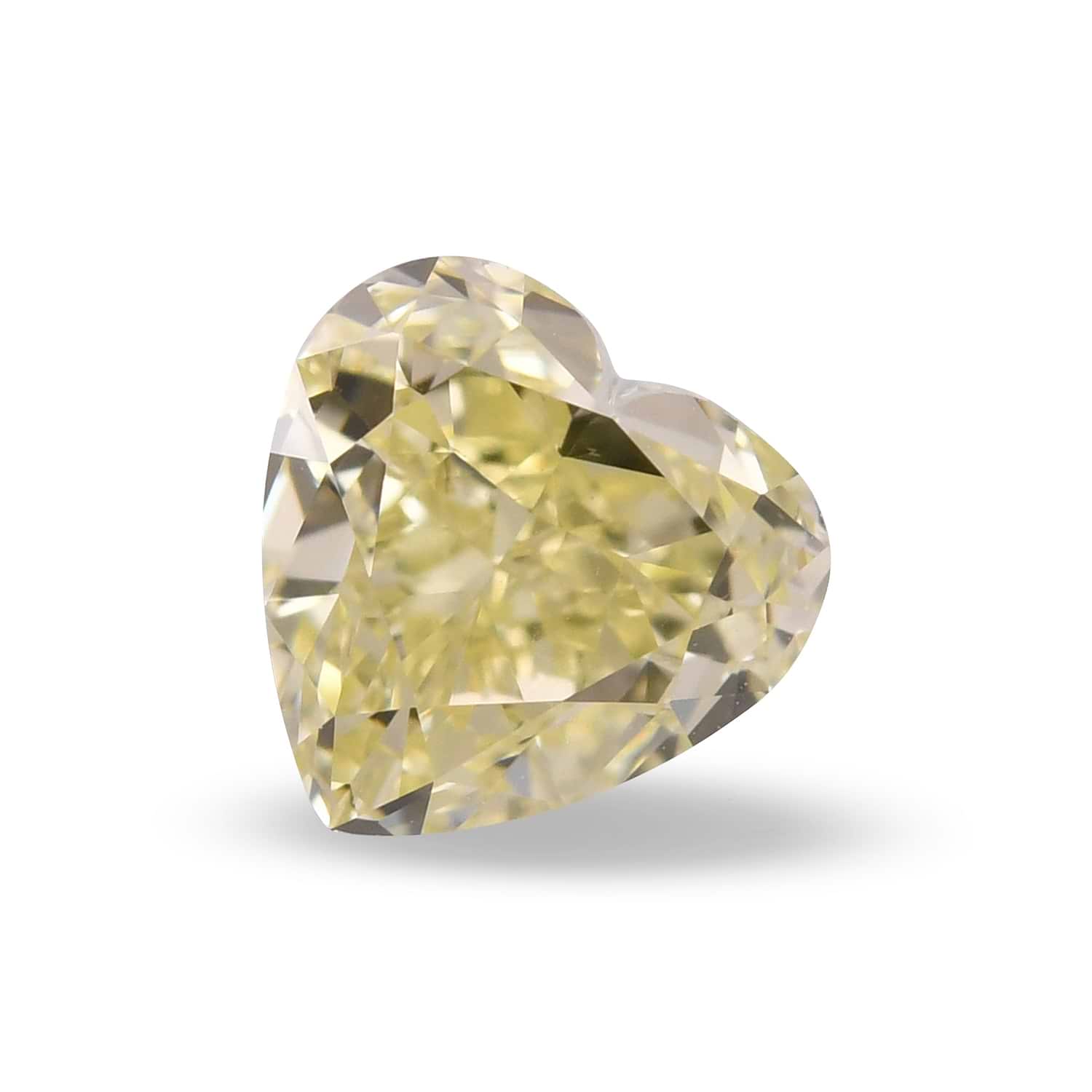 1.01 Carat Y-Z HEART Diamond VS1 GIA