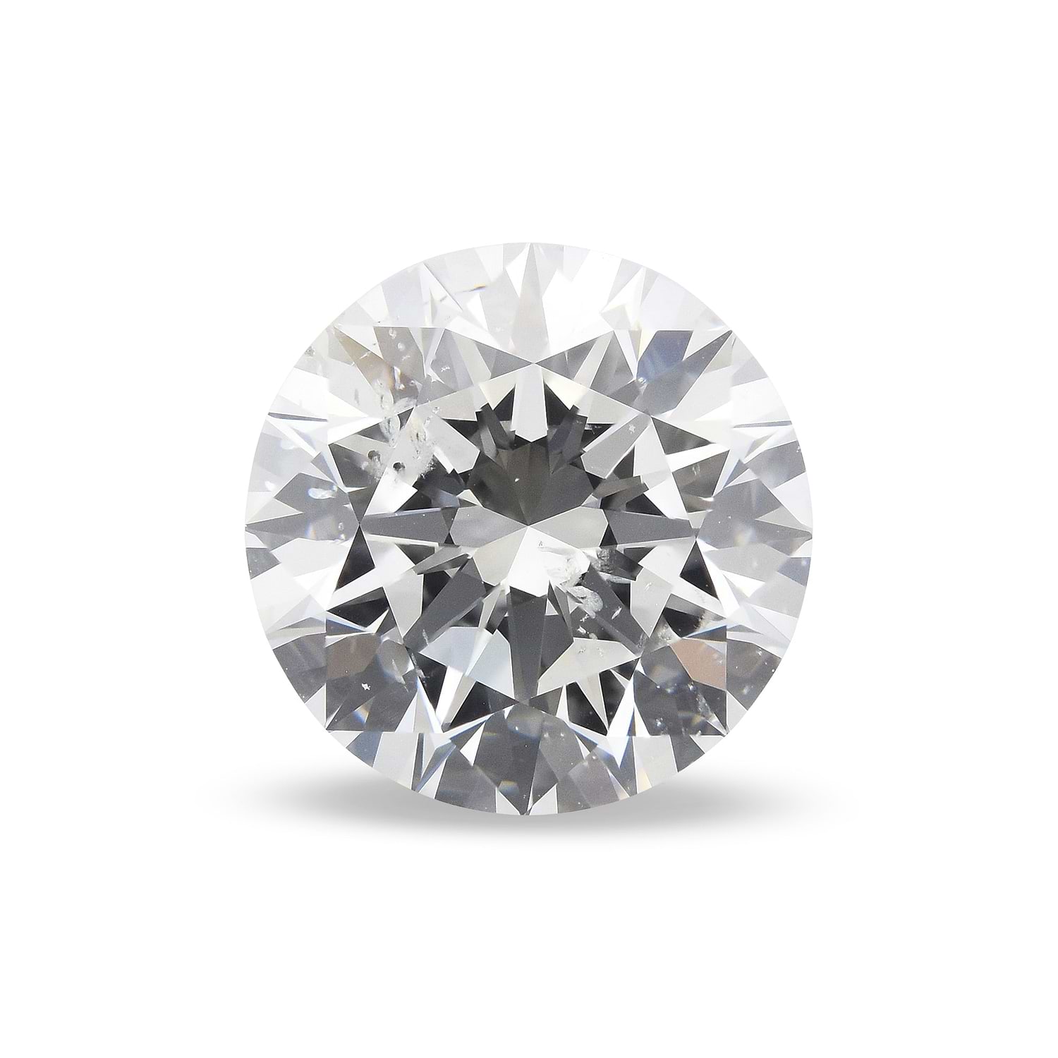 5.20 Carat F Round Brillant Diamond SI2 GIA