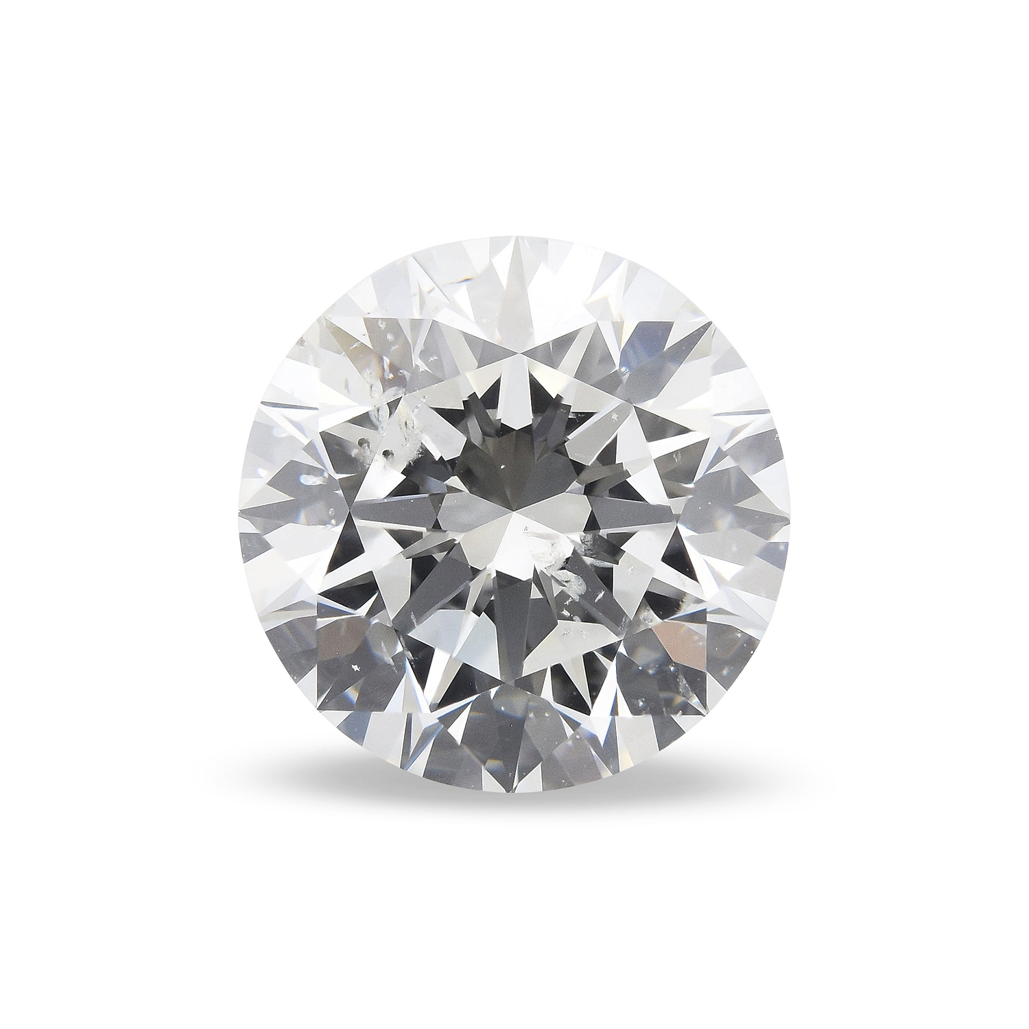 5.20 Carat F Round Brillant Diamond SI2 GIA