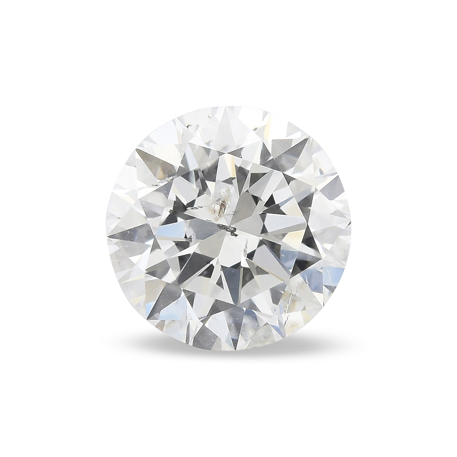 1.00 Carat G Round Brillant Diamond I1 GIA
