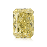 0.65 Carat Fancy Light Brownish Yellow Radiant Diamond VS1 GIA