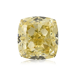 0.61 Carat Fancy Brownish Yellow Cushion Diamond VS1 GIA