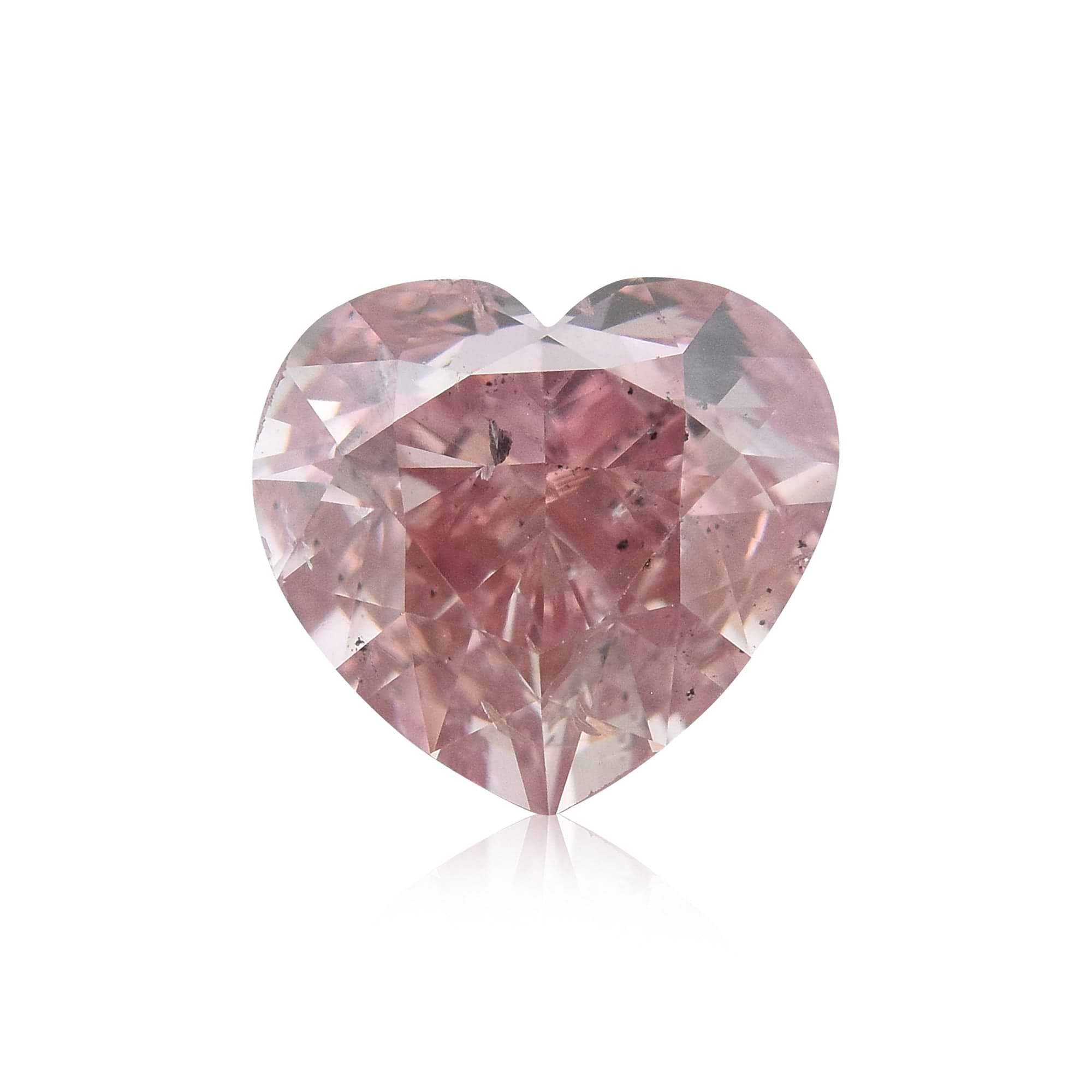0.87 Carat Fancy Intense Pink Cushion Diamond VS1 GIA | LEIBISH