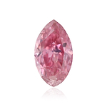 0.18 Carat Fancy Intense Purplish Pink Marquise Diamond (I2) GIA