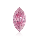 0.20 Carat Fancy Intense Purplish Pink Marquise Diamond (I2) GIA