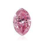 0.25 Carat Fancy Intense Purplish Pink Marquise Diamond (I2) GIA