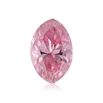 0.12 Carat Fancy Intense Purplish Pink Marquise Diamond (SI2) GIA
