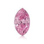 0.14 Carat Fancy Intense Purplish Pink Marquise Diamond (SI2) GIA