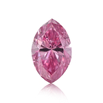 0.18 Carat Fancy Vivid Purple Pink Marquise Diamond SI2 GIA