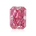 0.24 Carat Fancy Intense Purplish Pink Radiant Diamond SI2 GIA