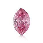 0.15 Carat Fancy Vivid Purplish Pink Marquise Diamond I1 GIA