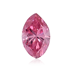 0.18 Carat Fancy Vivid Purplish Pink Marquise Diamond I1 GIA