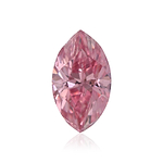 0.23 Carat Fancy Intense Pink Marquise Diamond I1 GIA