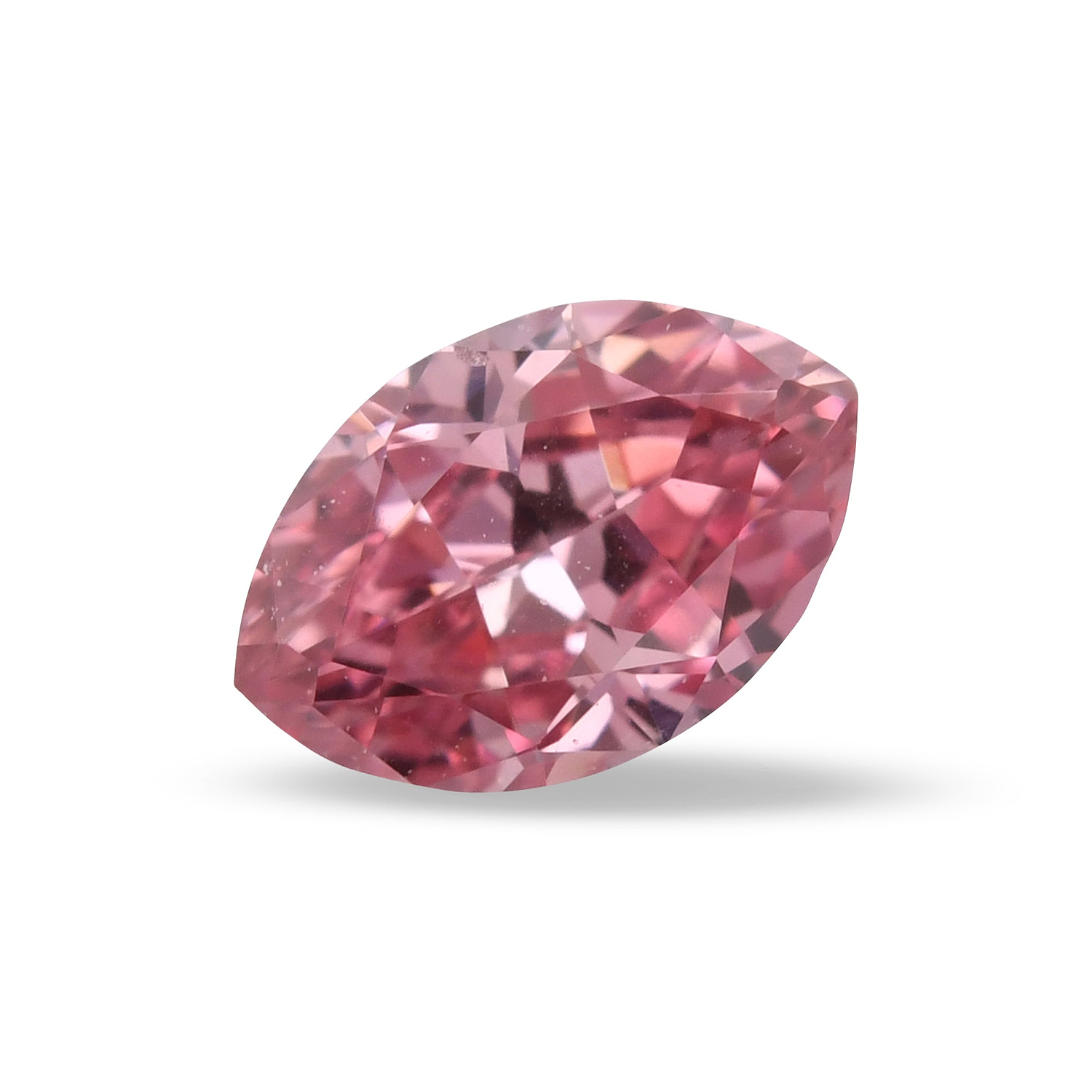 0.20 Carat Fancy Vivid Pink Marquise Diamond VS2 GIA