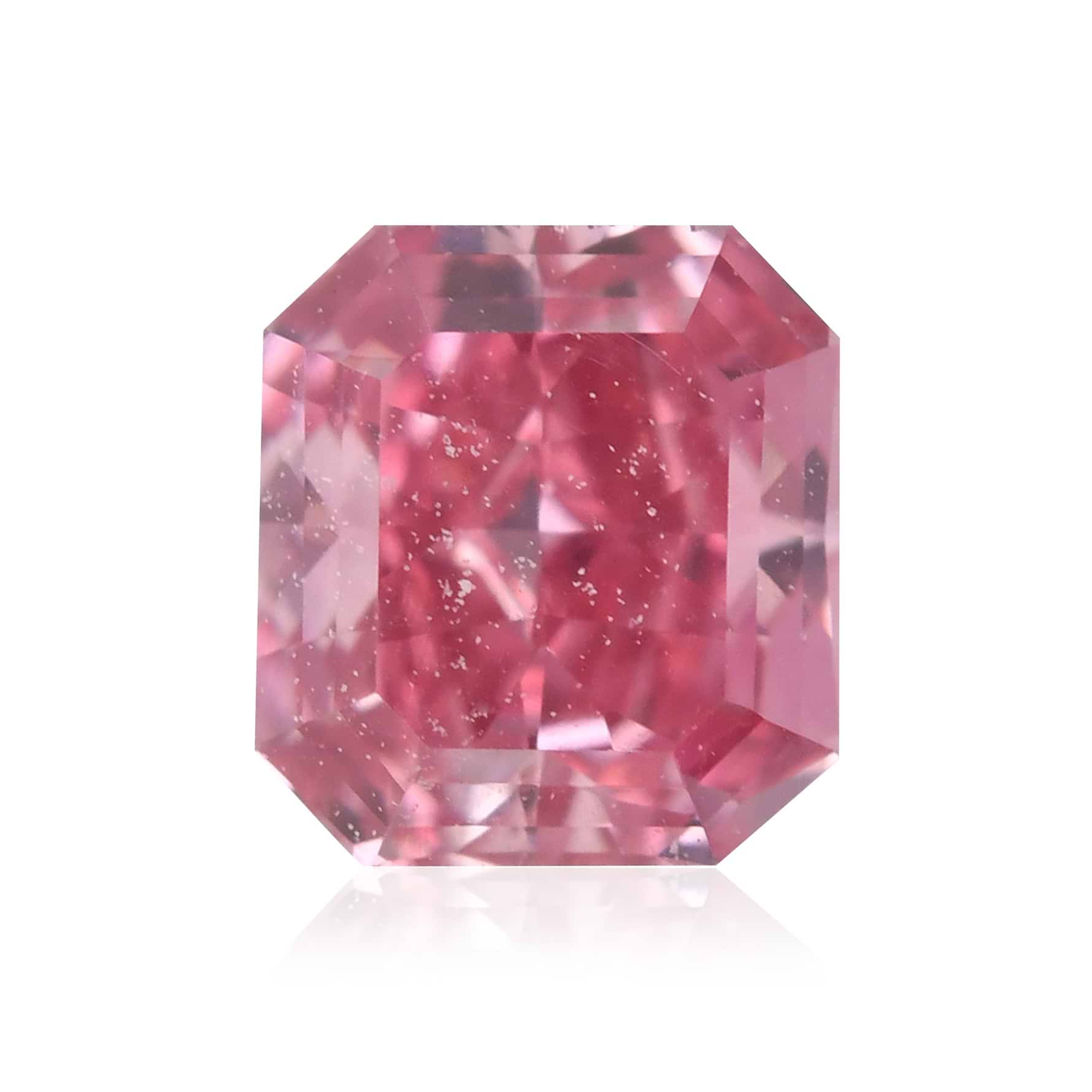 0.28 Carat Fancy Vivid Purplish Pink Radiant Argyle Diamond VS1 GIA