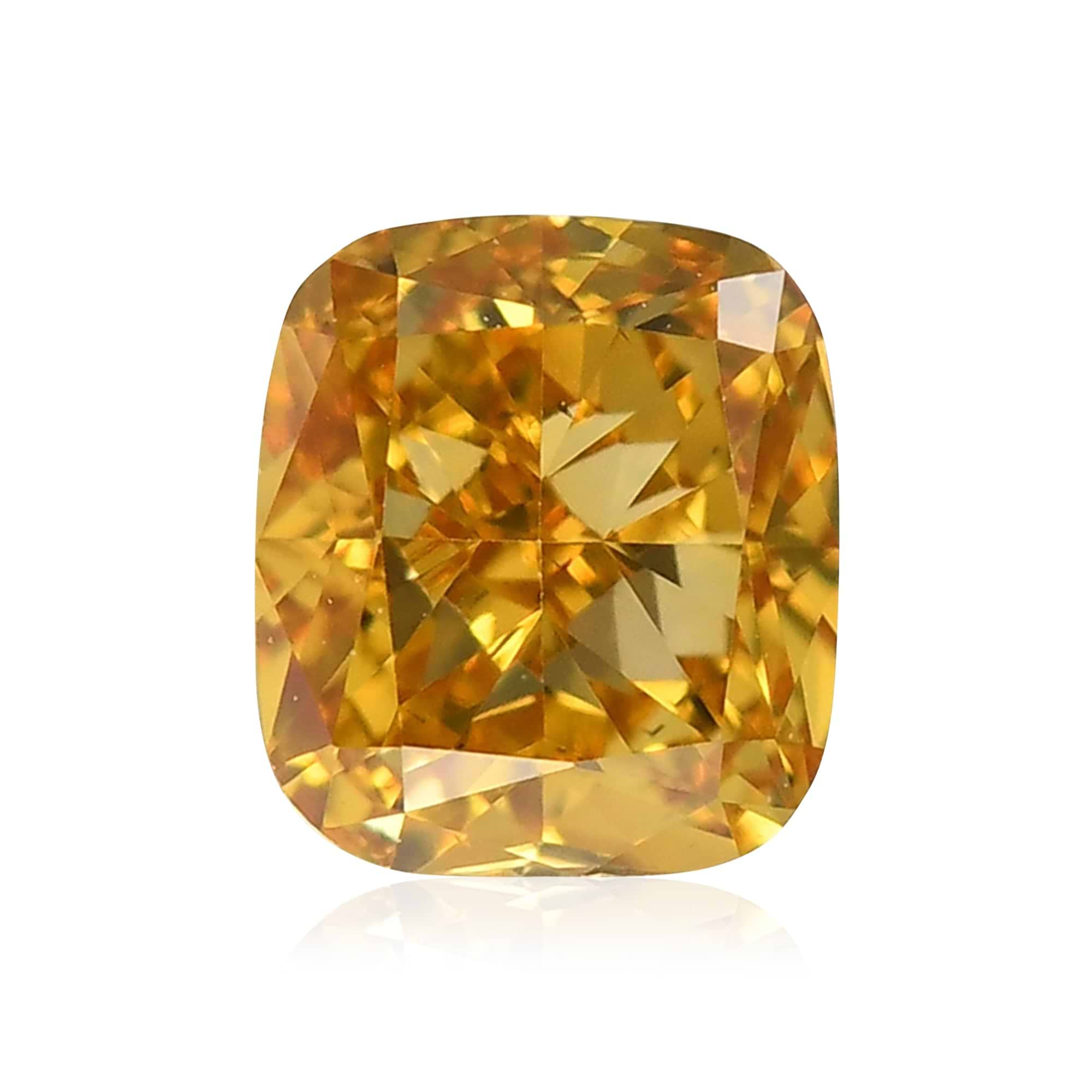 商品 FANCY INTENSE ORANGE YELLOW 0.173ct PS/RT2460/AGT Fancy