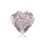 7.22 Carat Fancy Pink HEART Diamond IF GIA