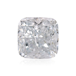 1.00 Carat Fancy Light Greenish Blue Cushion Diamond SI2 GIA