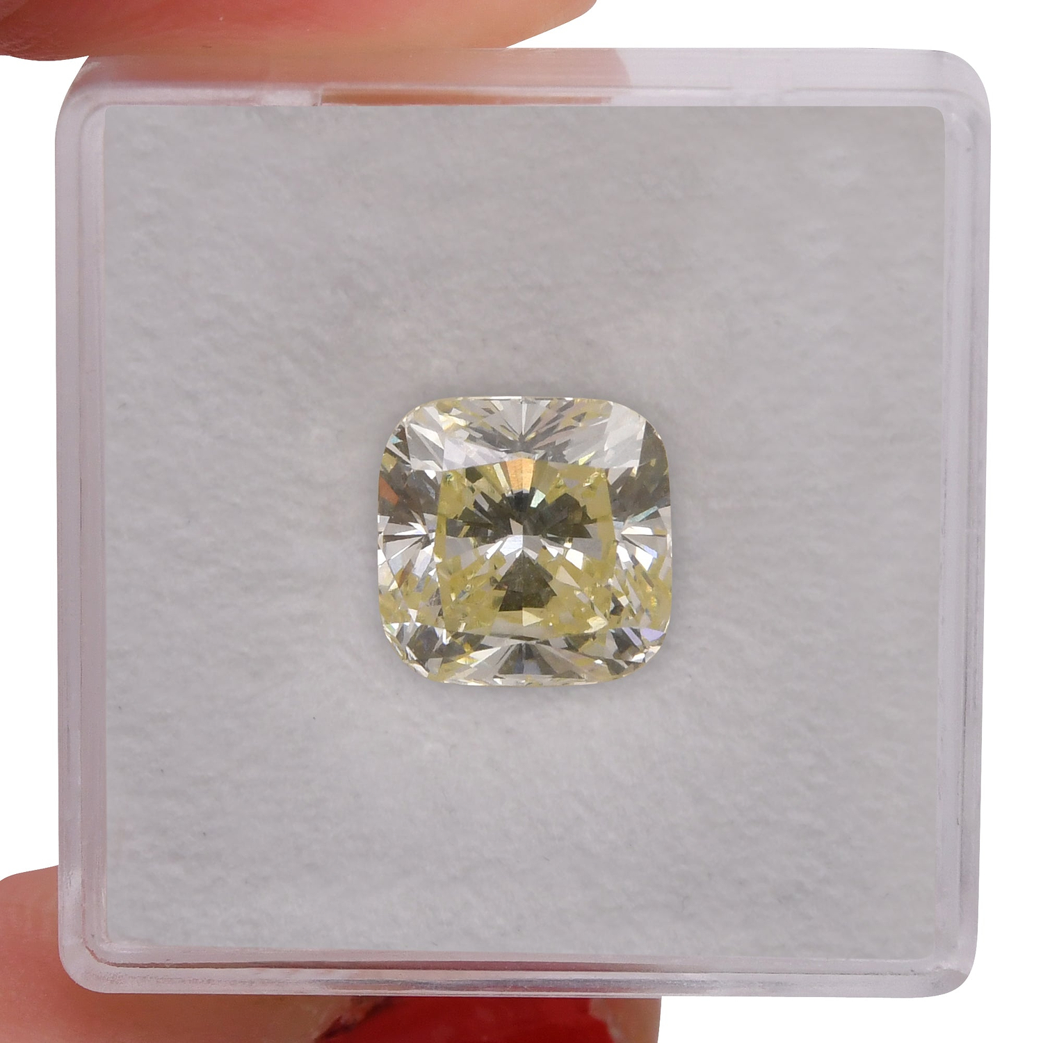 4.22 Carat U-V Cushion Diamond VS1 GIA