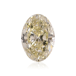 2.51 Carat W-X Oval Diamond SI2 GIA