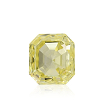 0.60 Carat Fancy Light Yellow Radiant Diamond (SI2)