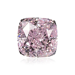 0.42 Carat Fancy Purple Pink Cushion Diamond VVS2 GIA