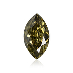 0.23 Carat Chameleon Marquise Diamond  GIA