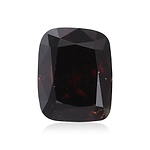 0.34 Carat Fancy Dark Orangy Brown Cushion Diamond (I1) GIA